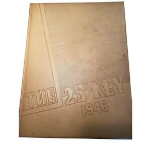 1946‎ Bowling Green State University 25th Key Yearbook vintage annual WWII era